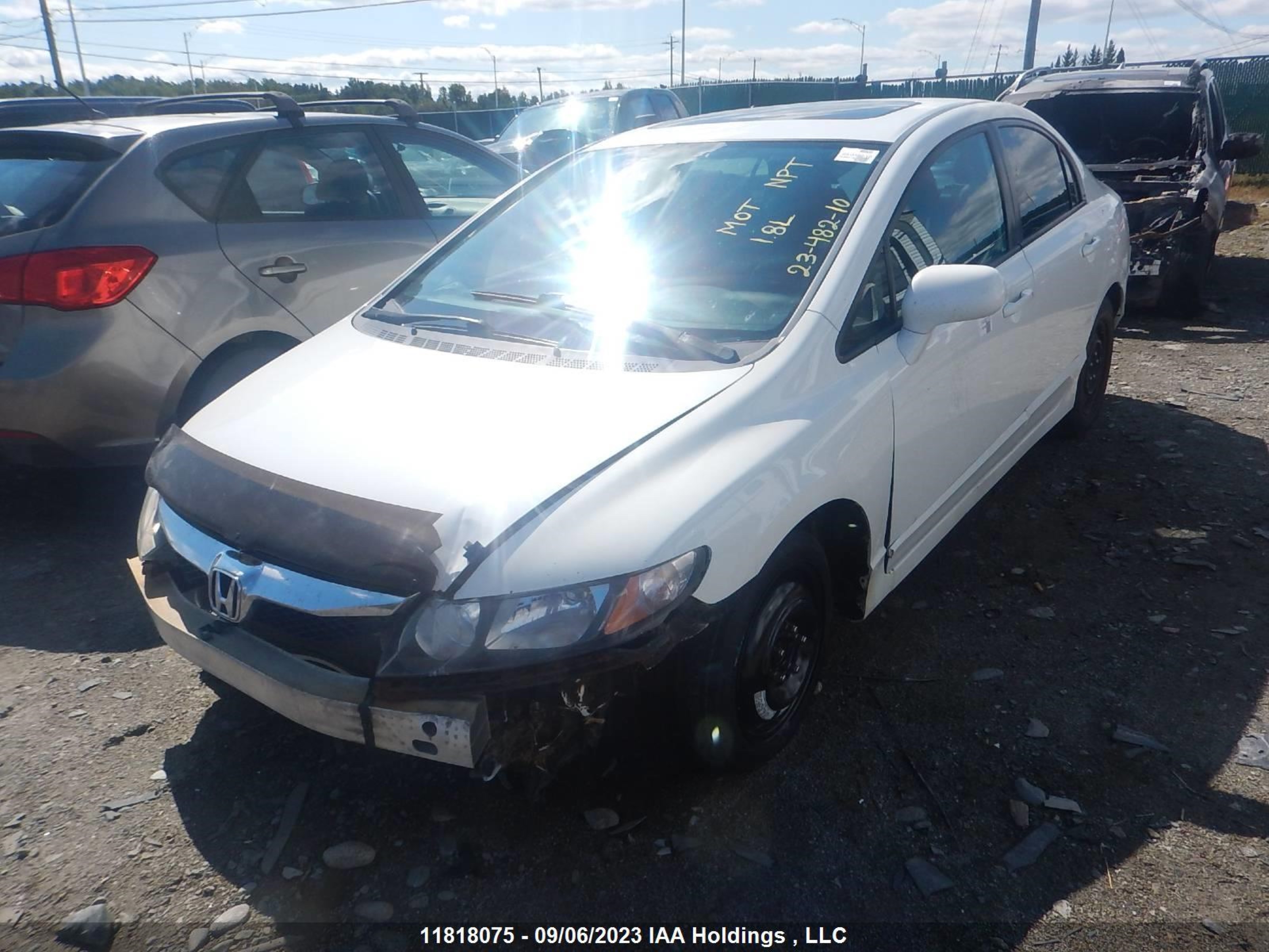 Photo 2 VIN: 2HGFA1F68AH029589 - HONDA CIVIC 