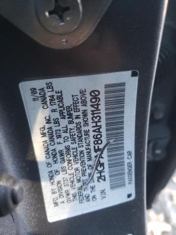 Photo 11 VIN: 2HGFA1F86AH311490 - HONDA CIVIC 