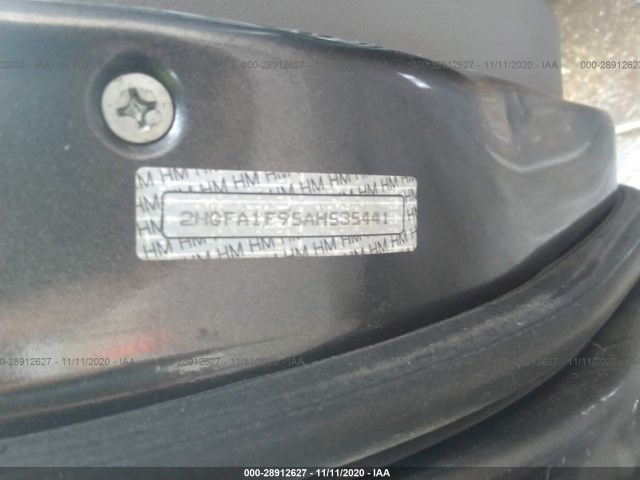 Photo 8 VIN: 2HGFA1F95AH535441 - HONDA CIVIC SDN 