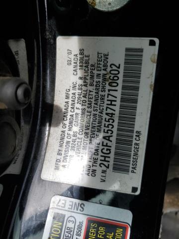 Photo 11 VIN: 2HGFA55547H710602 - HONDA CIVIC 