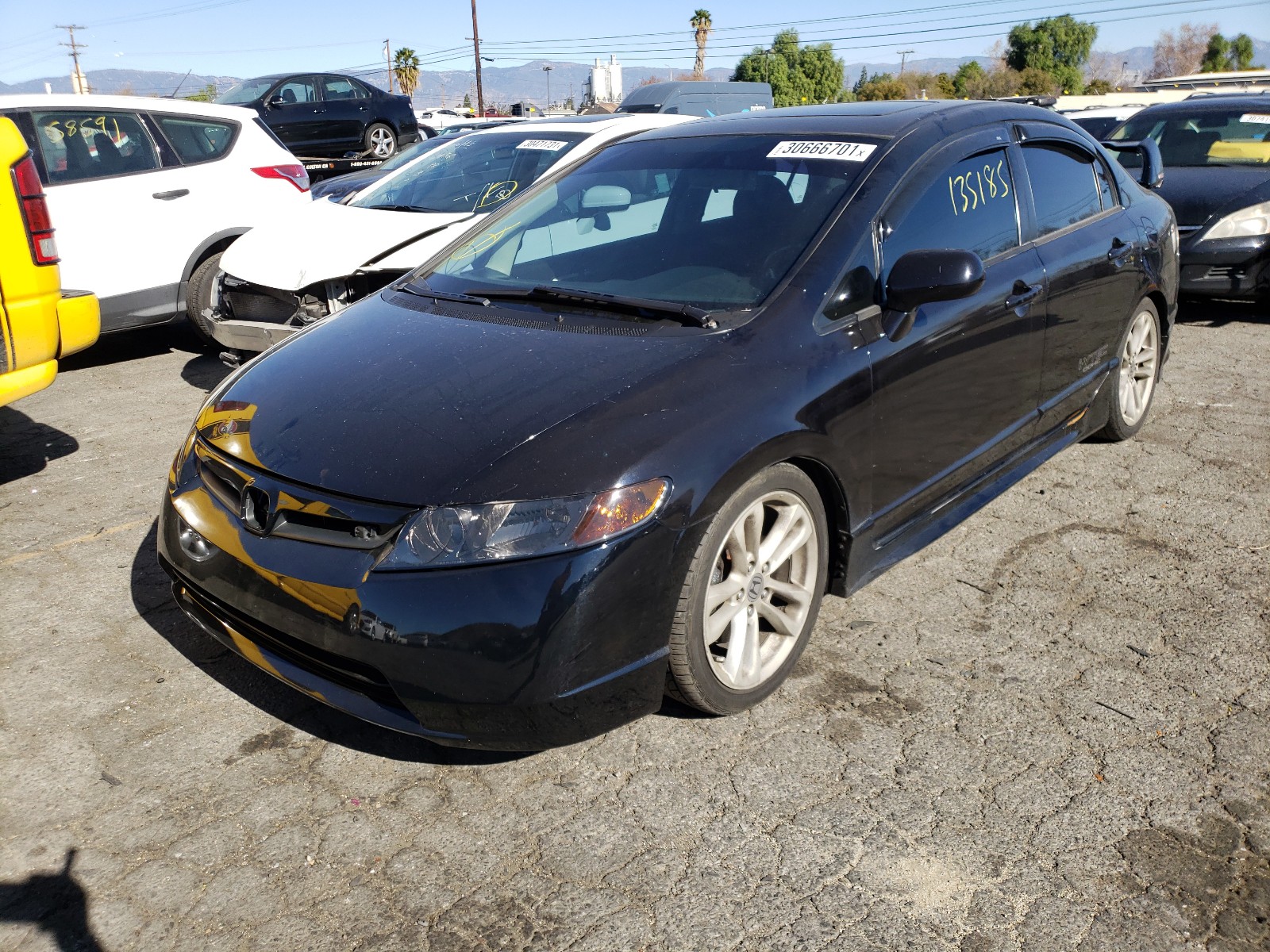 Photo 1 VIN: 2HGFA55557H702475 - HONDA CIVIC SI 