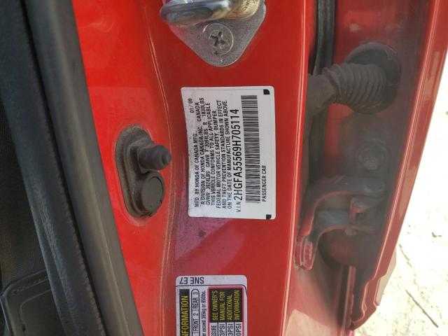 Photo 11 VIN: 2HGFA55569H705114 - HONDA CIVIC 