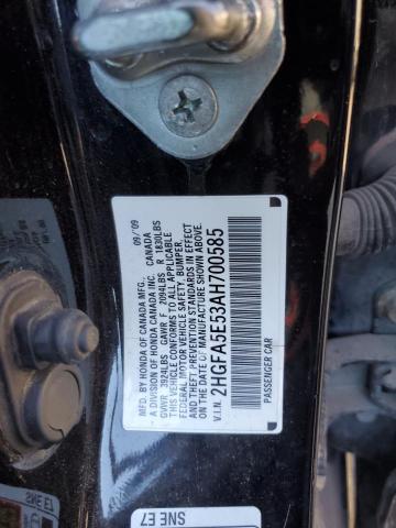 Photo 11 VIN: 2HGFA5E53AH700585 - HONDA CIVIC 