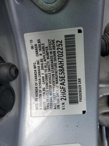 Photo 11 VIN: 2HGFA5E58AH702252 - HONDA CIVIC SI 