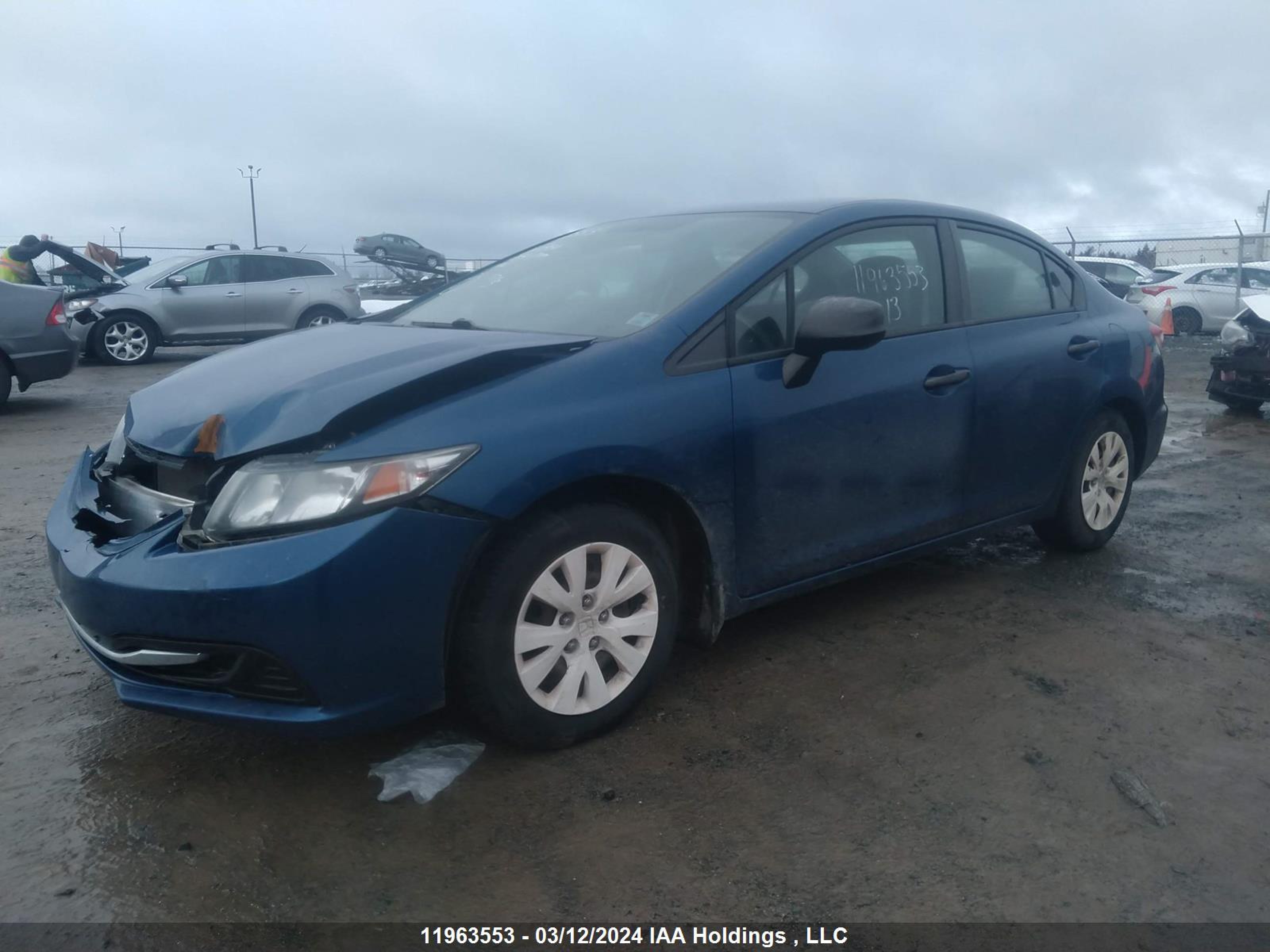 Photo 1 VIN: 2HGFB2E25DH017356 - HONDA CIVIC 