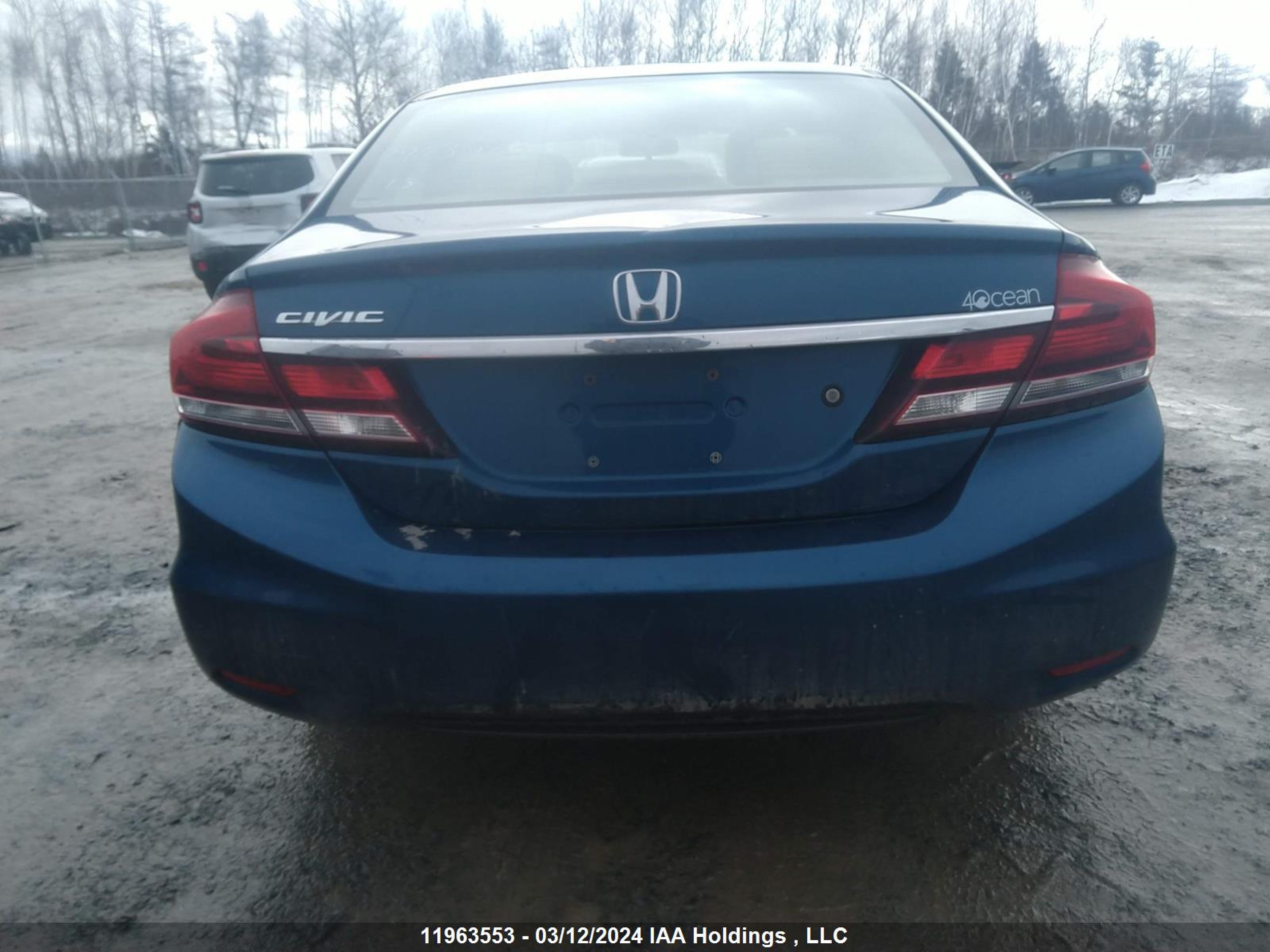 Photo 16 VIN: 2HGFB2E25DH017356 - HONDA CIVIC 