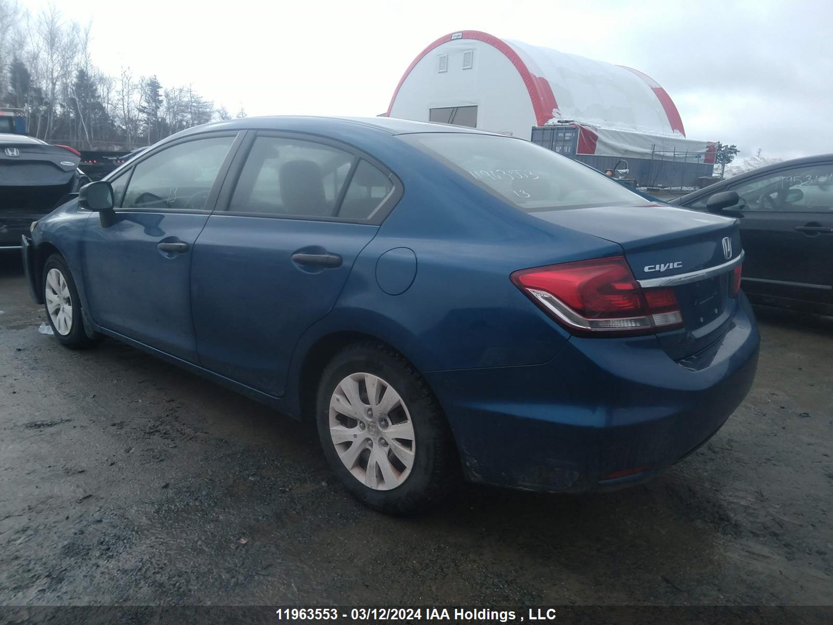 Photo 2 VIN: 2HGFB2E25DH017356 - HONDA CIVIC 