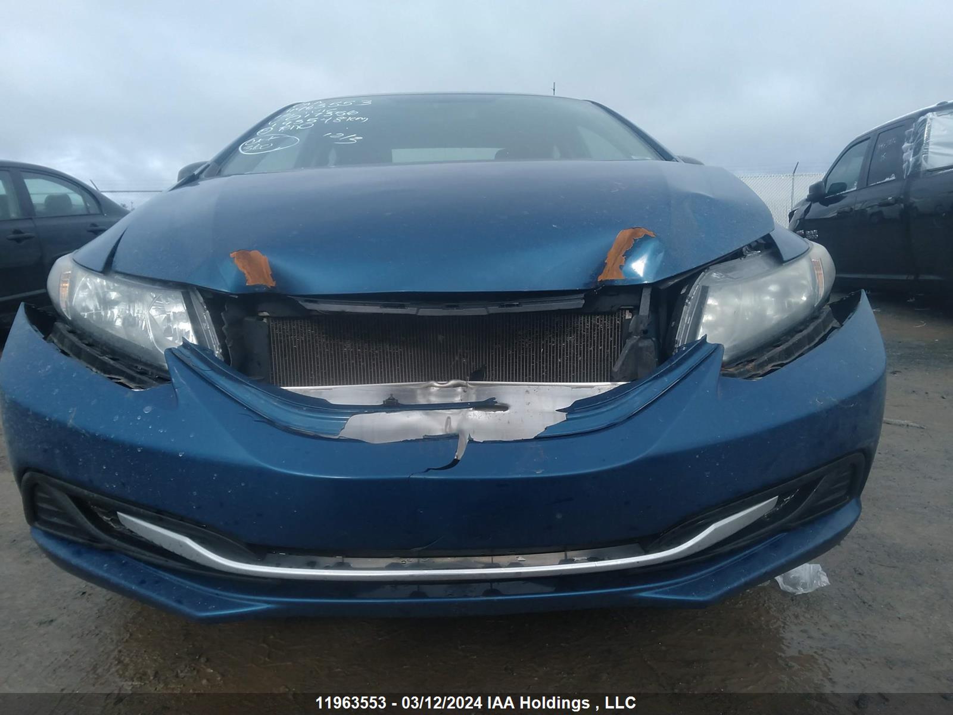 Photo 5 VIN: 2HGFB2E25DH017356 - HONDA CIVIC 