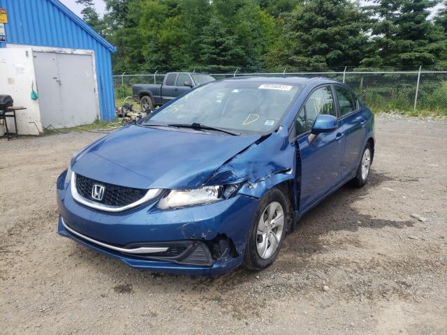 Photo 1 VIN: 2HGFB2E40DH020960 - HONDA CIVIC LX 