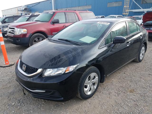 Photo 1 VIN: 2HGFB2E41EH045058 - HONDA CIVIC LX 