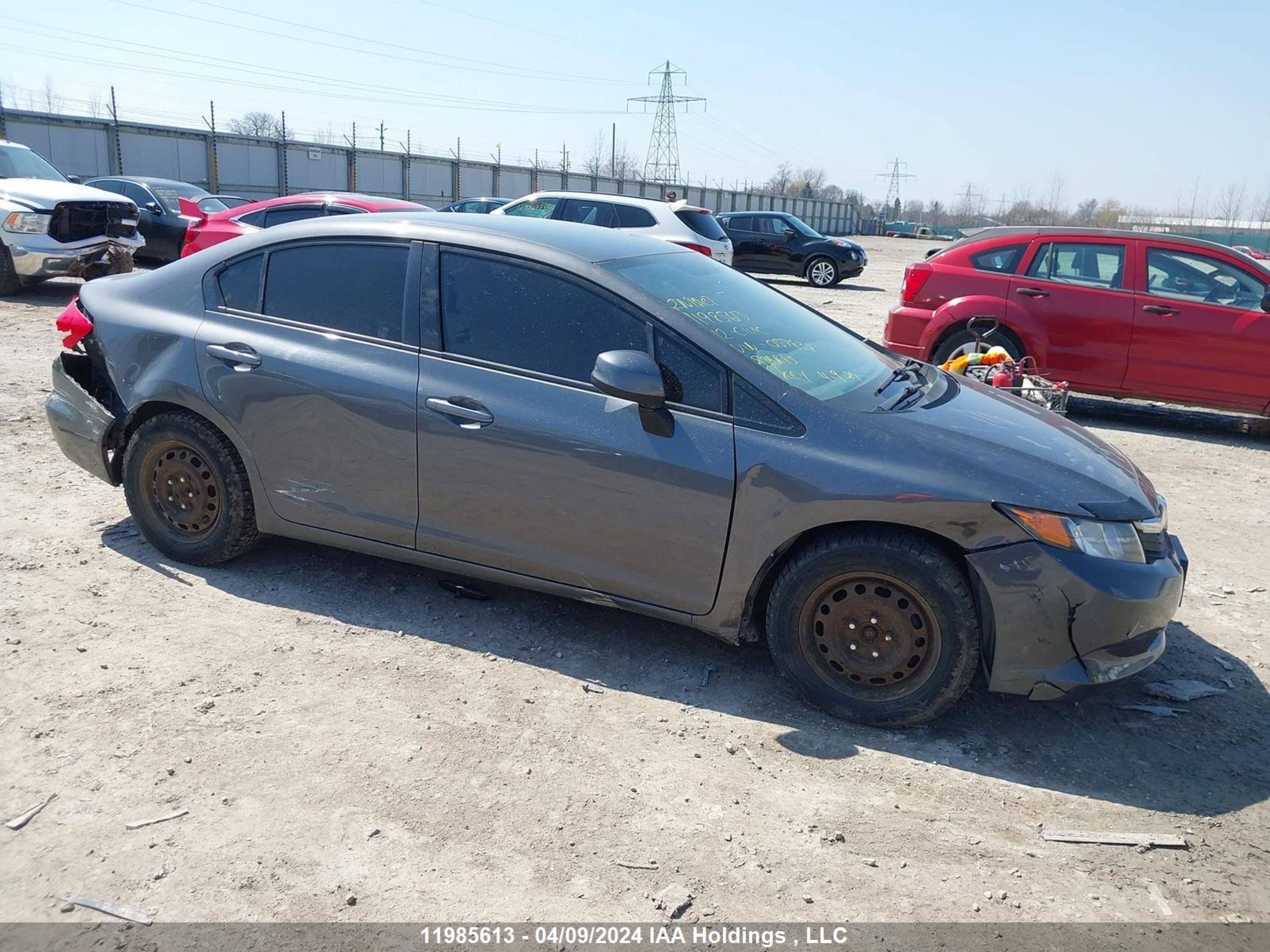 Photo 12 VIN: 2HGFB2E43CH057838 - HONDA CIVIC 