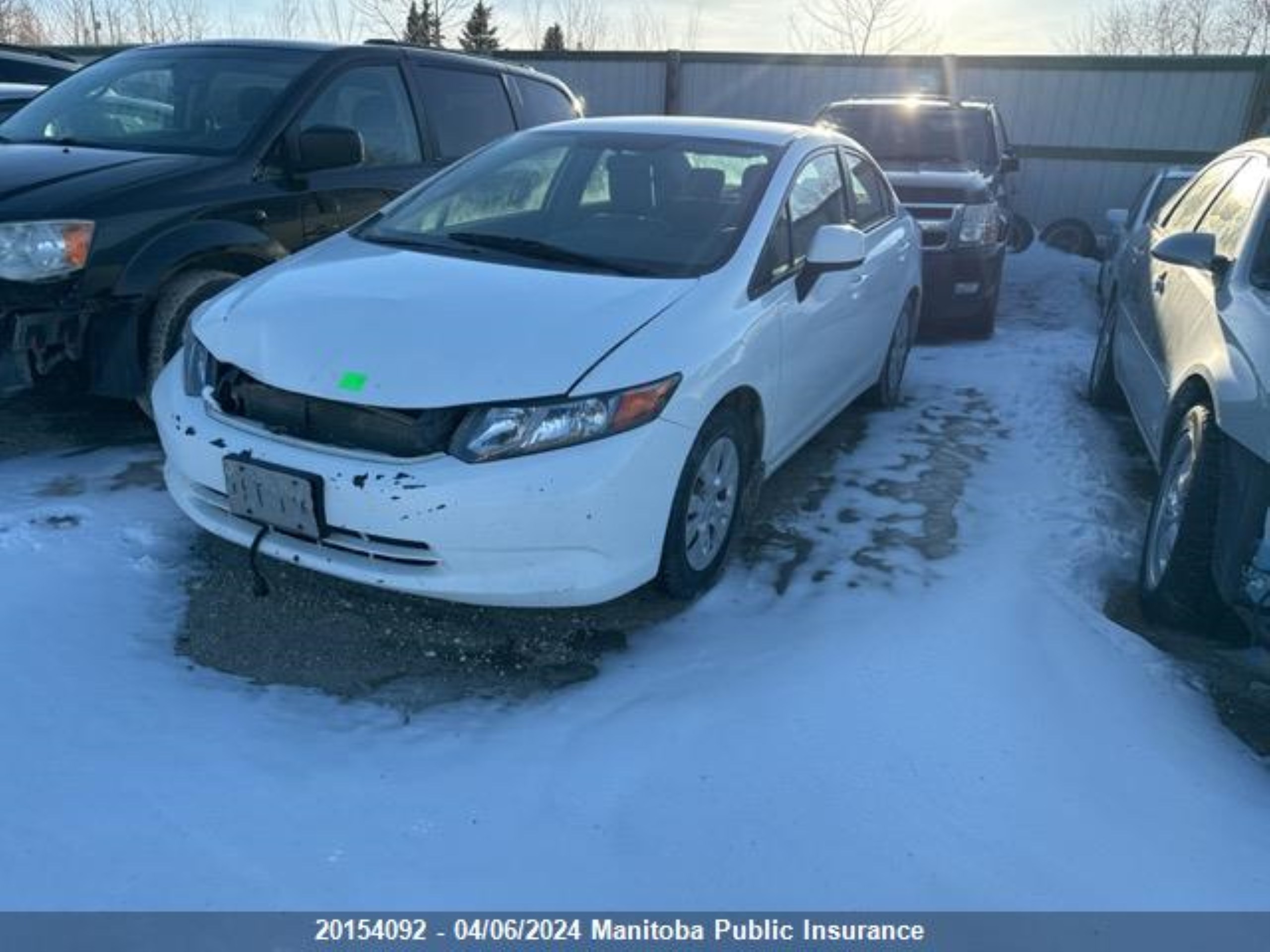 Photo 1 VIN: 2HGFB2E45CH049398 - HONDA CIVIC 