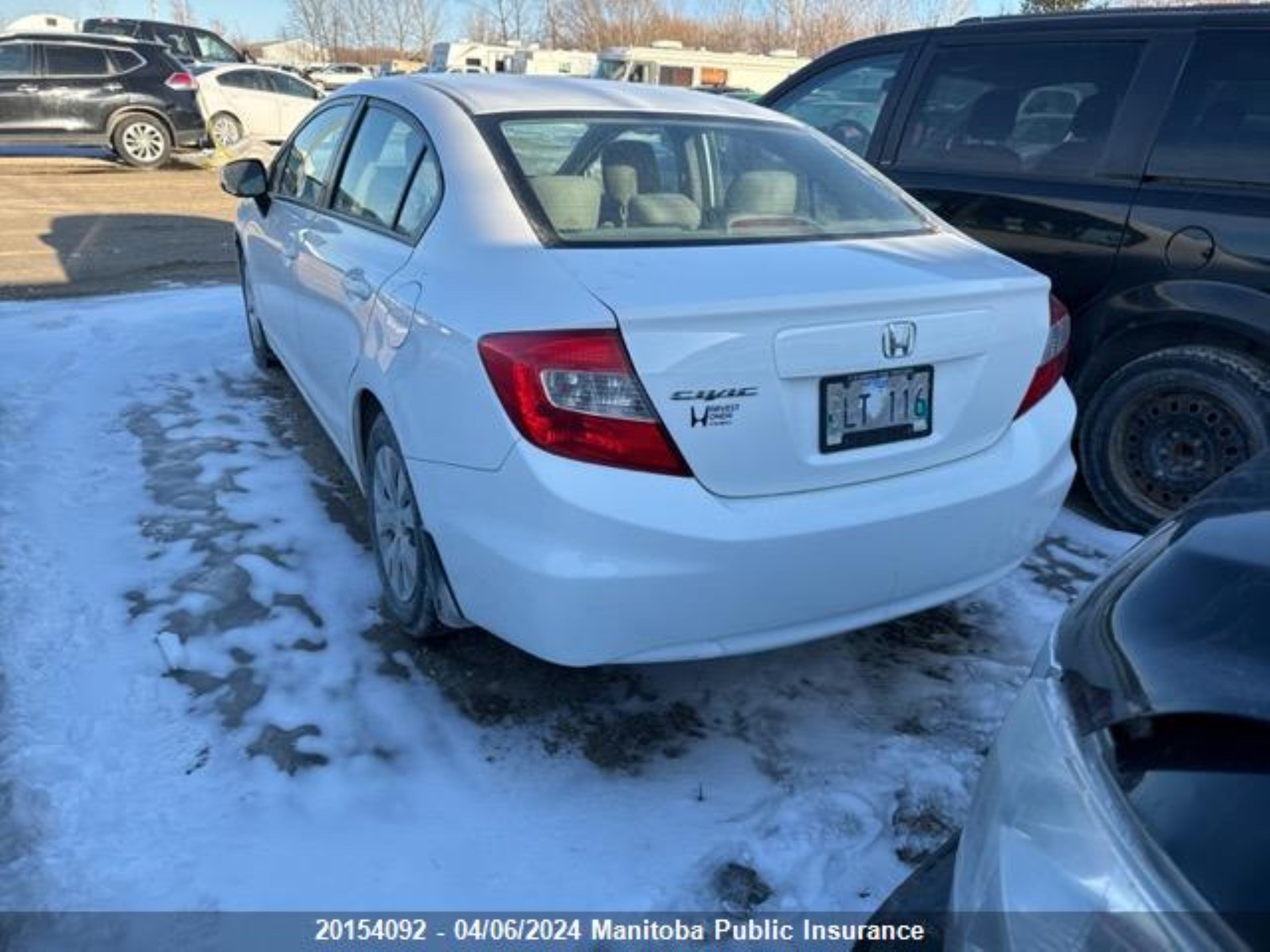 Photo 2 VIN: 2HGFB2E45CH049398 - HONDA CIVIC 