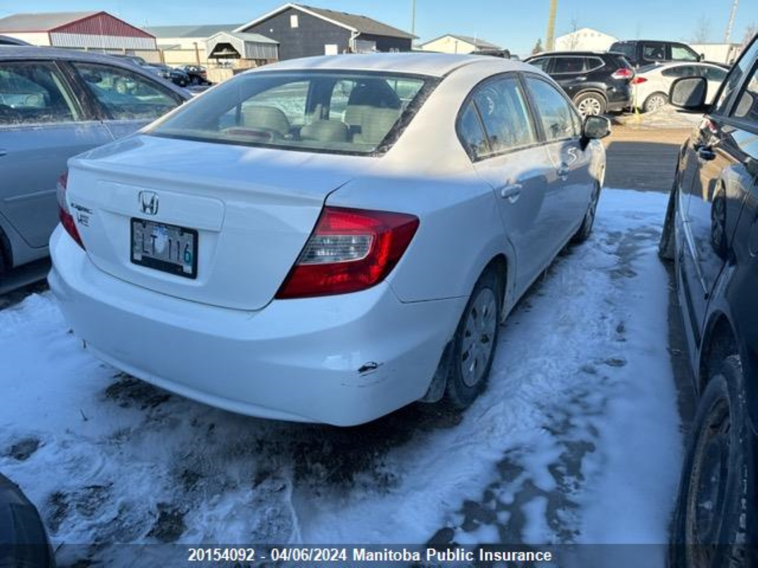 Photo 3 VIN: 2HGFB2E45CH049398 - HONDA CIVIC 