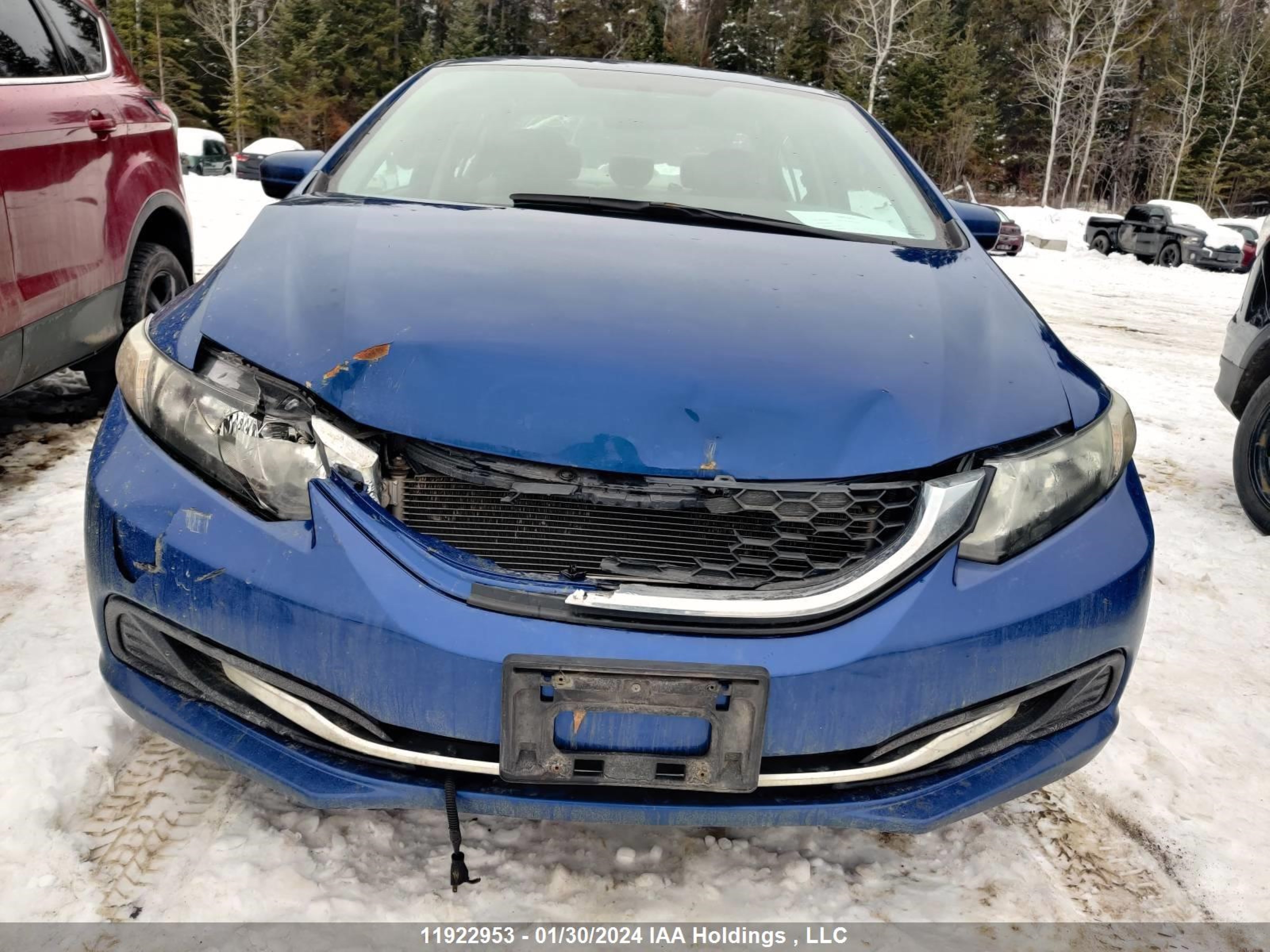 Photo 10 VIN: 2HGFB2E47EH036395 - HONDA CIVIC 