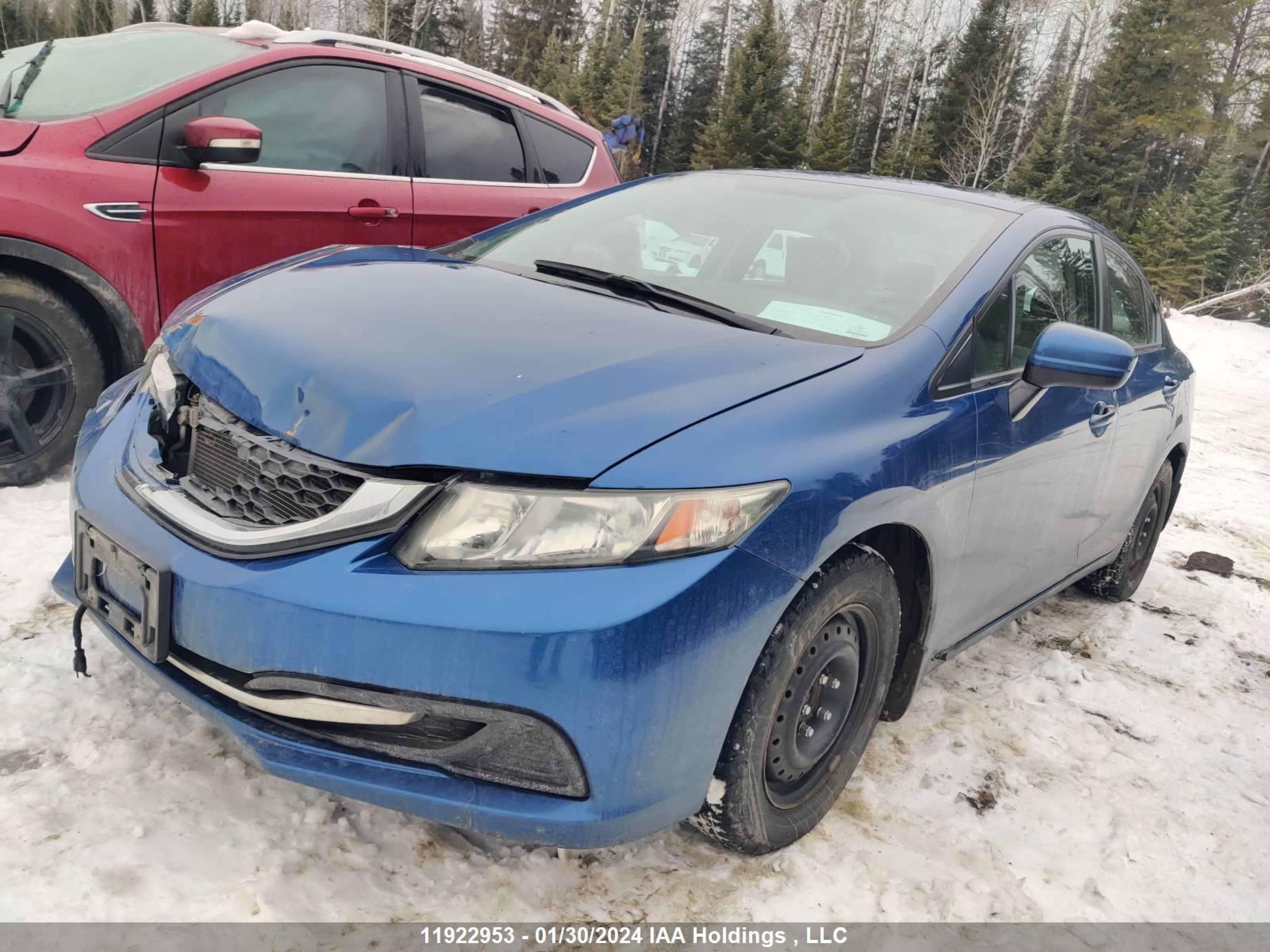 Photo 2 VIN: 2HGFB2E47EH036395 - HONDA CIVIC 