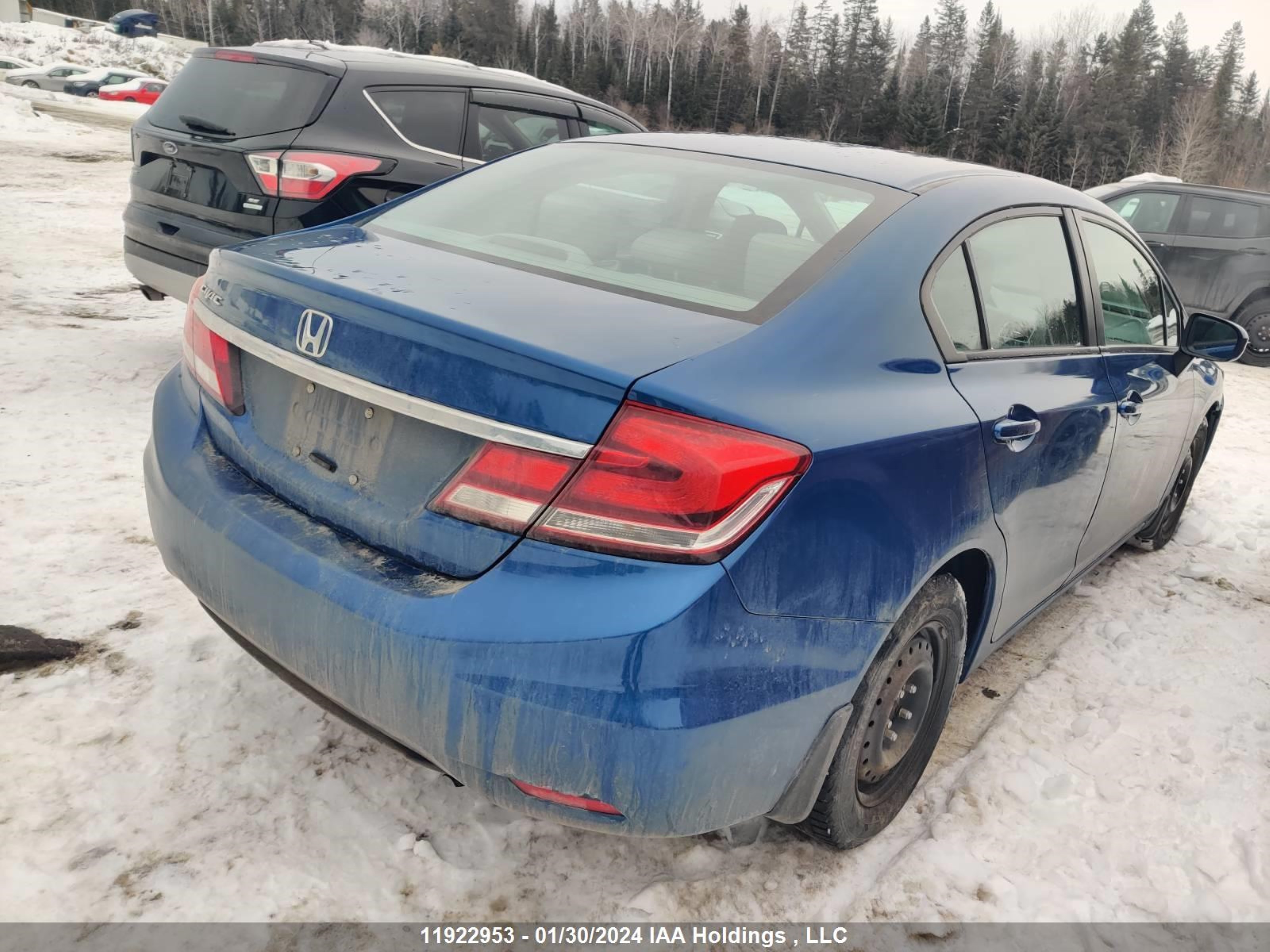 Photo 4 VIN: 2HGFB2E47EH036395 - HONDA CIVIC 