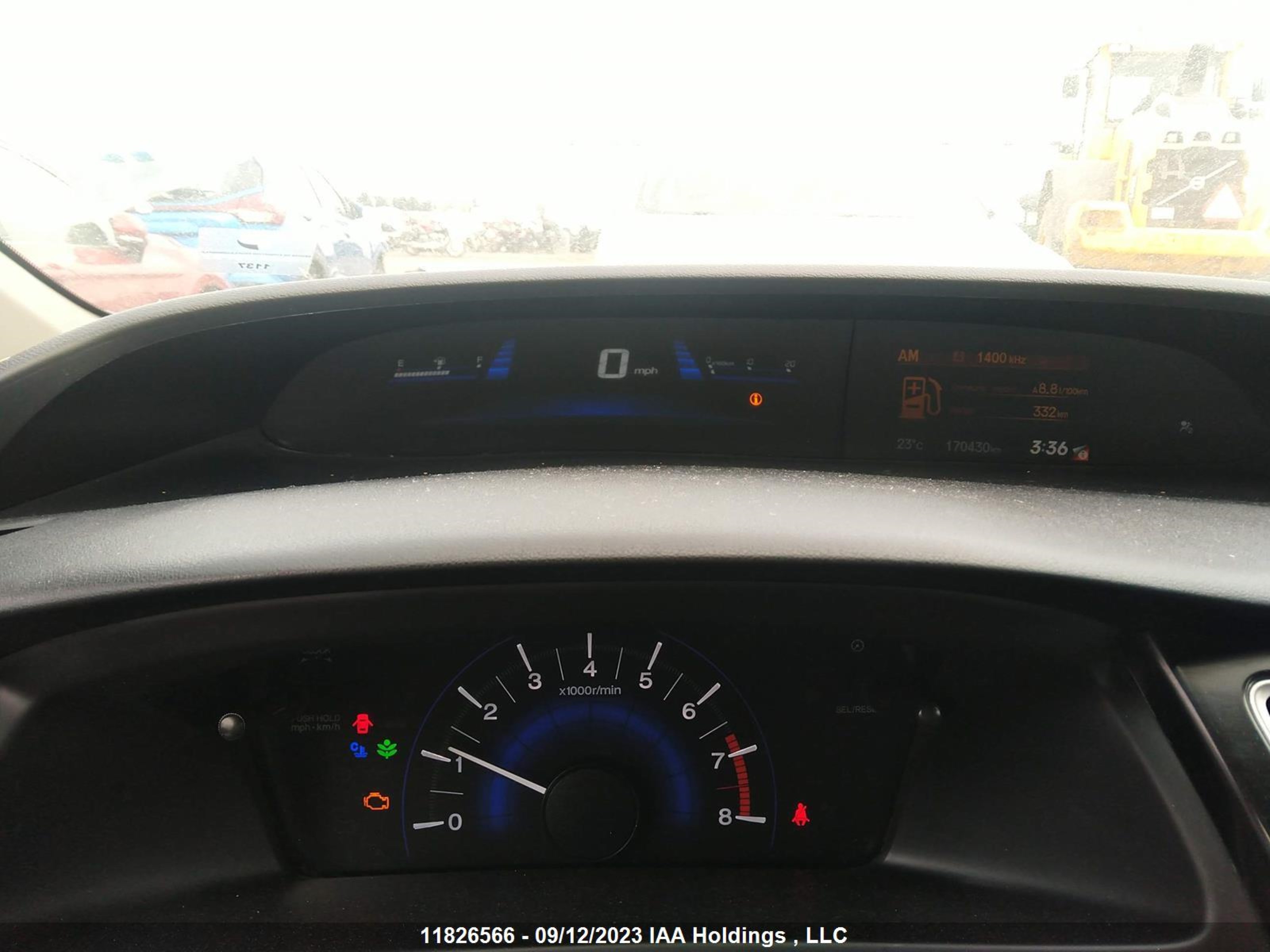 Photo 6 VIN: 2HGFB2E48DH010919 - HONDA CIVIC 