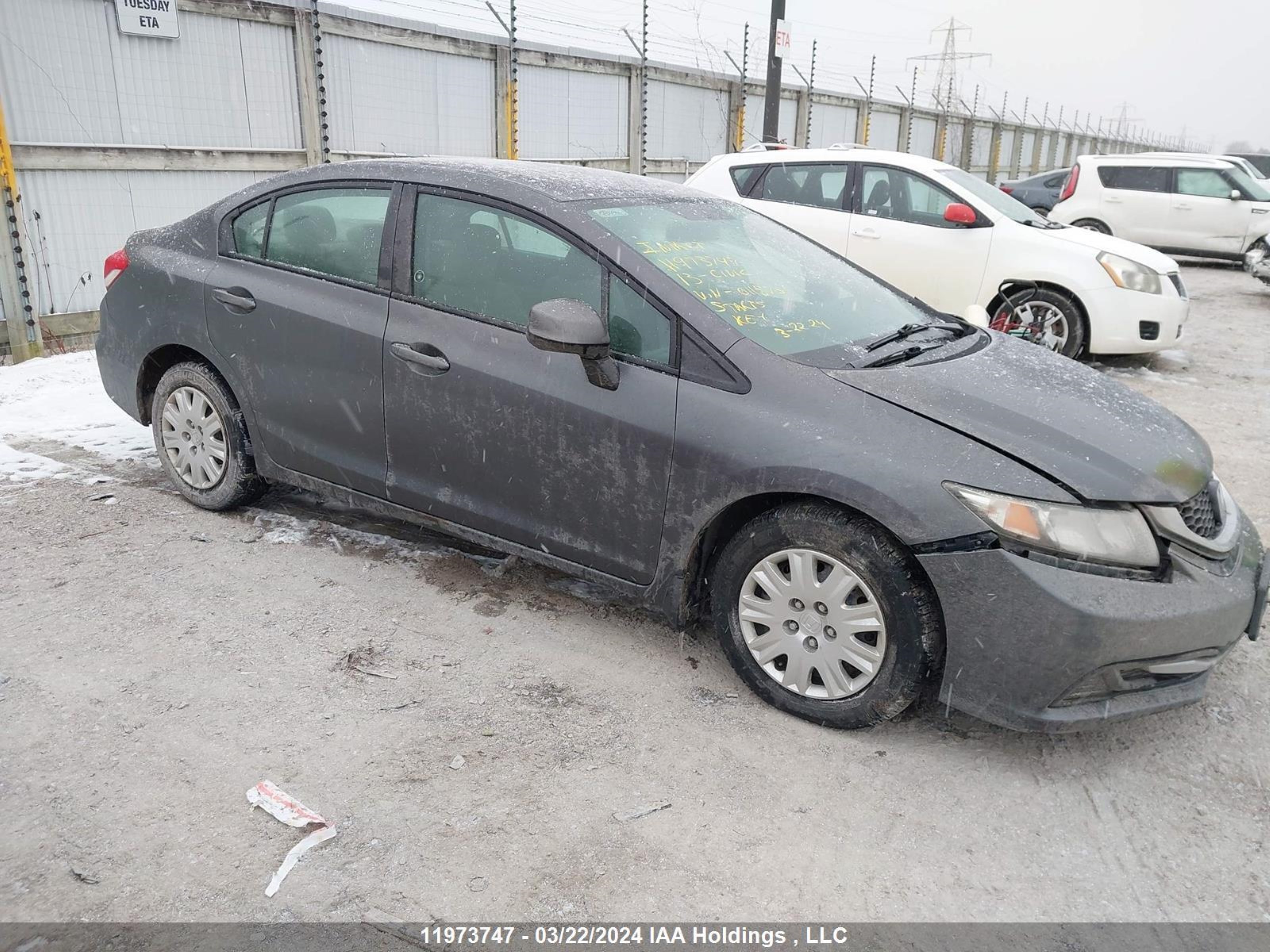 Photo 12 VIN: 2HGFB2E48DH011875 - HONDA CIVIC 