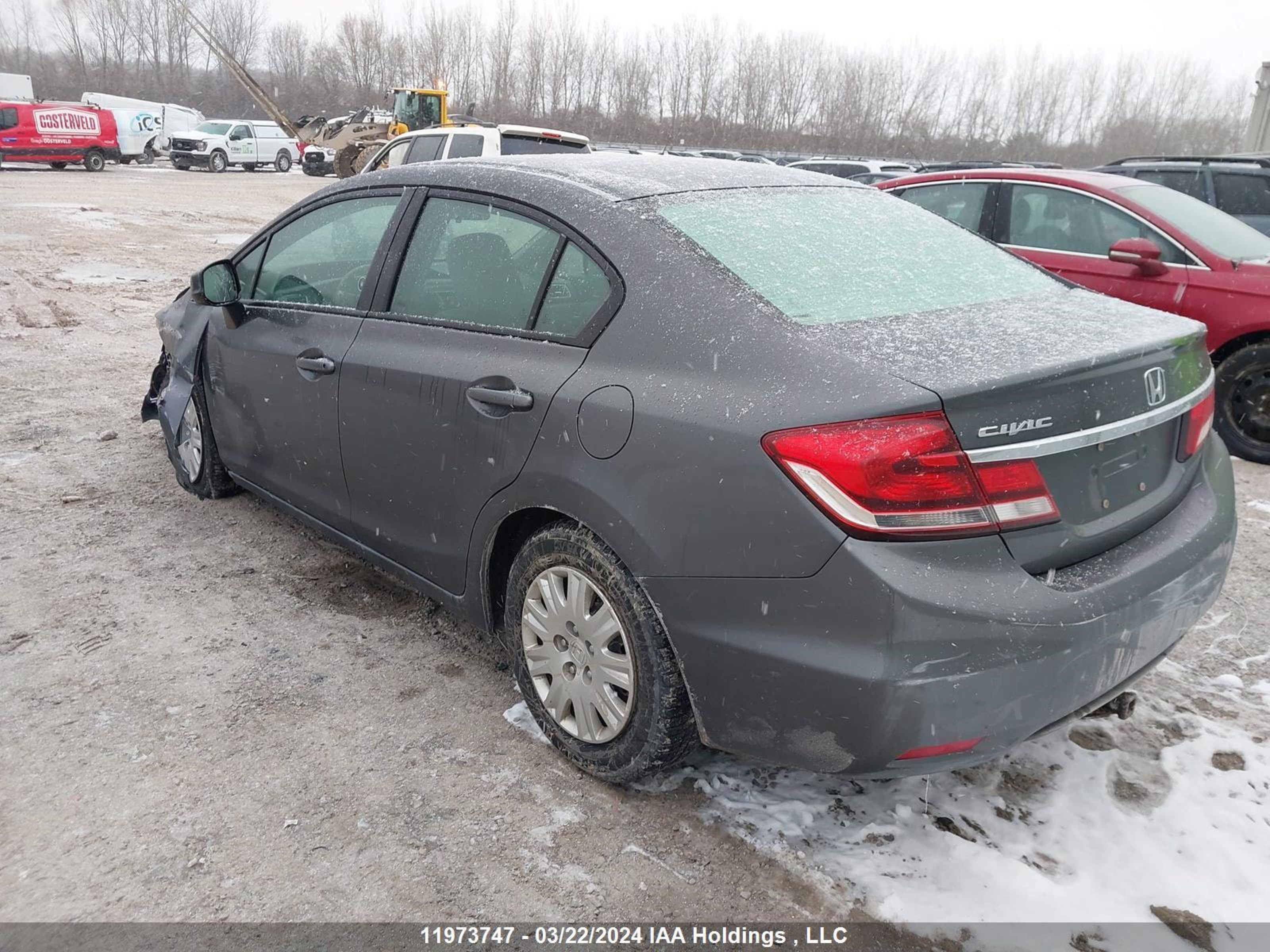 Photo 2 VIN: 2HGFB2E48DH011875 - HONDA CIVIC 