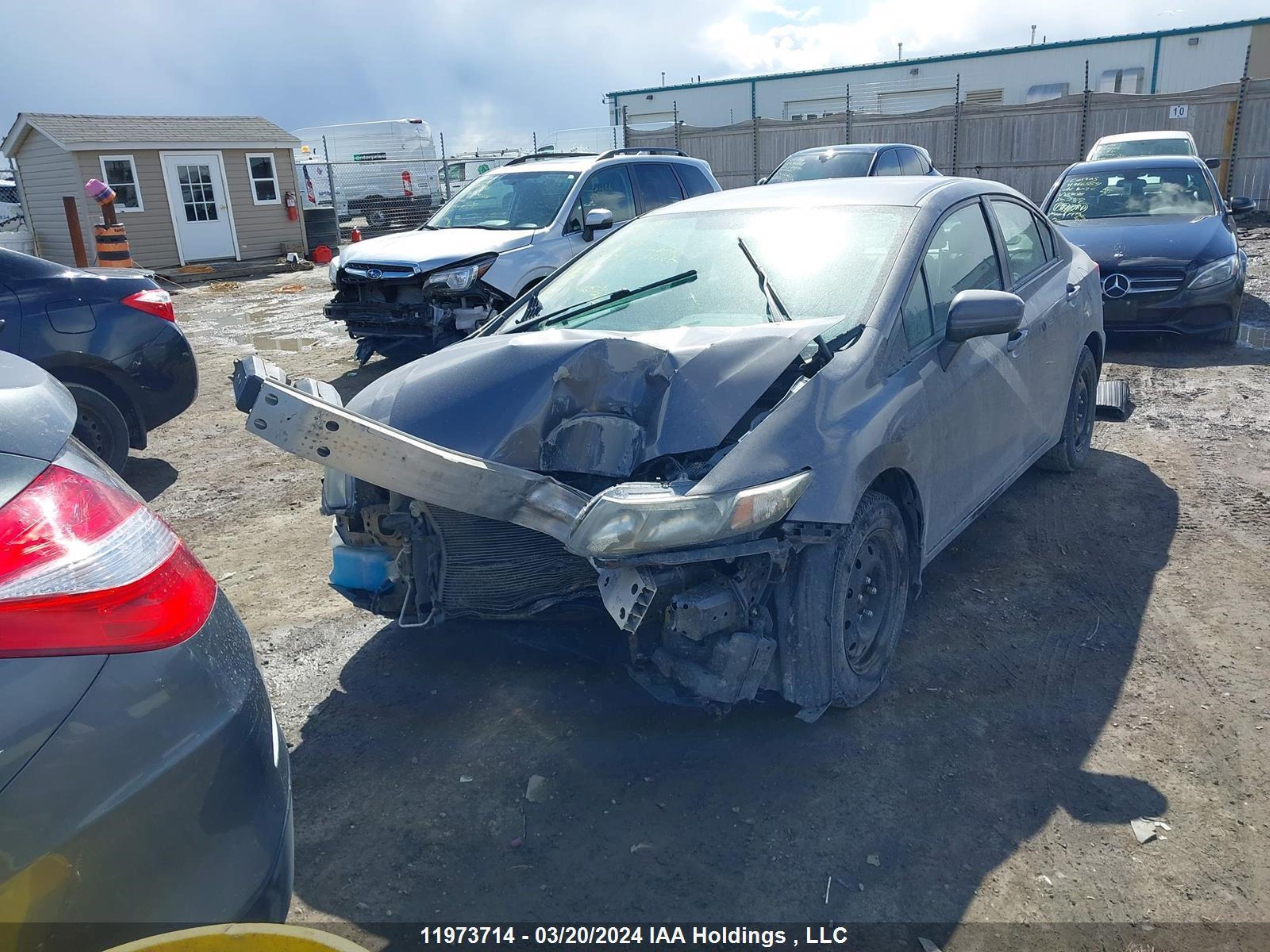 Photo 1 VIN: 2HGFB2E49EH026984 - HONDA CIVIC 