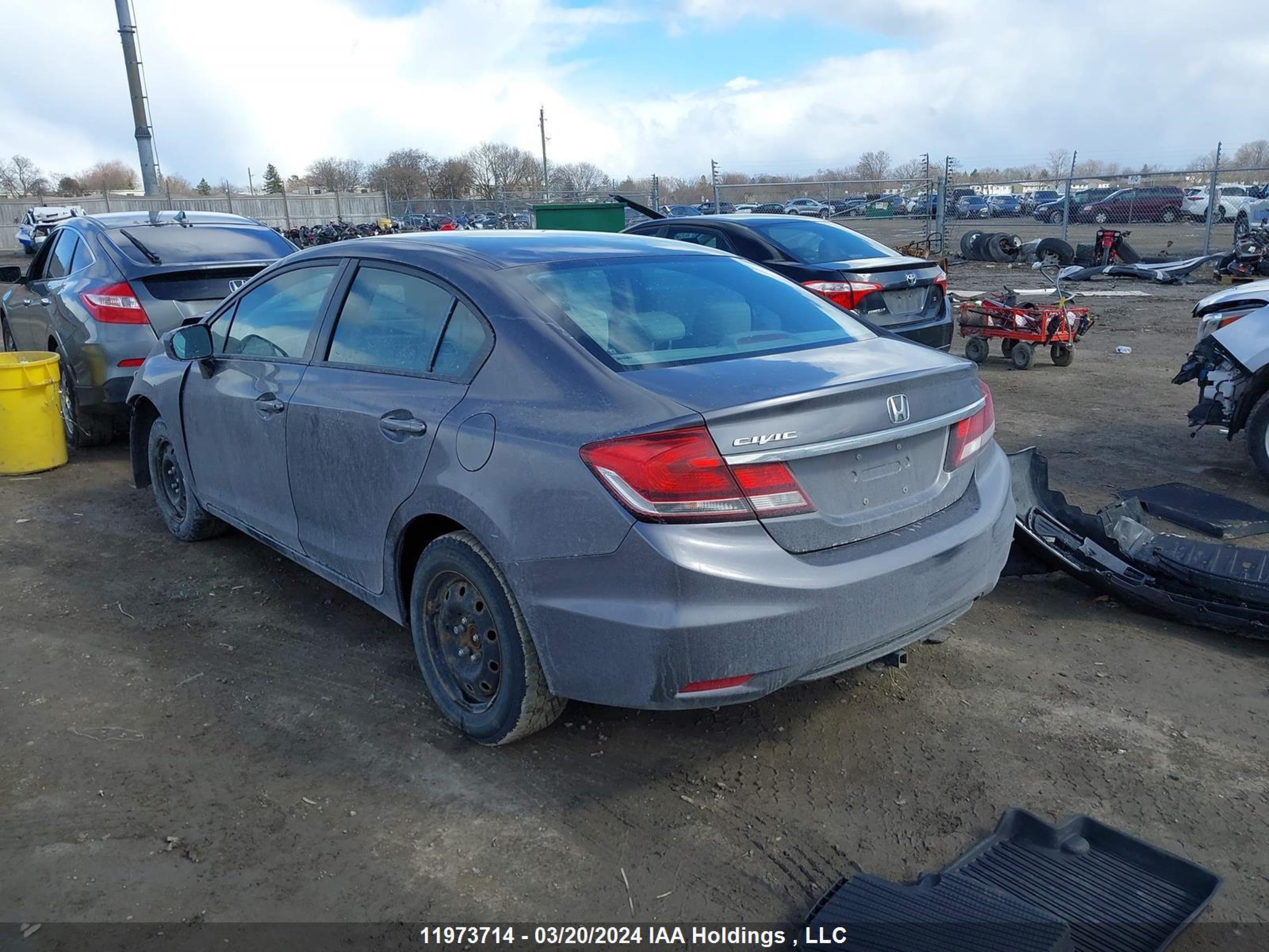 Photo 2 VIN: 2HGFB2E49EH026984 - HONDA CIVIC 