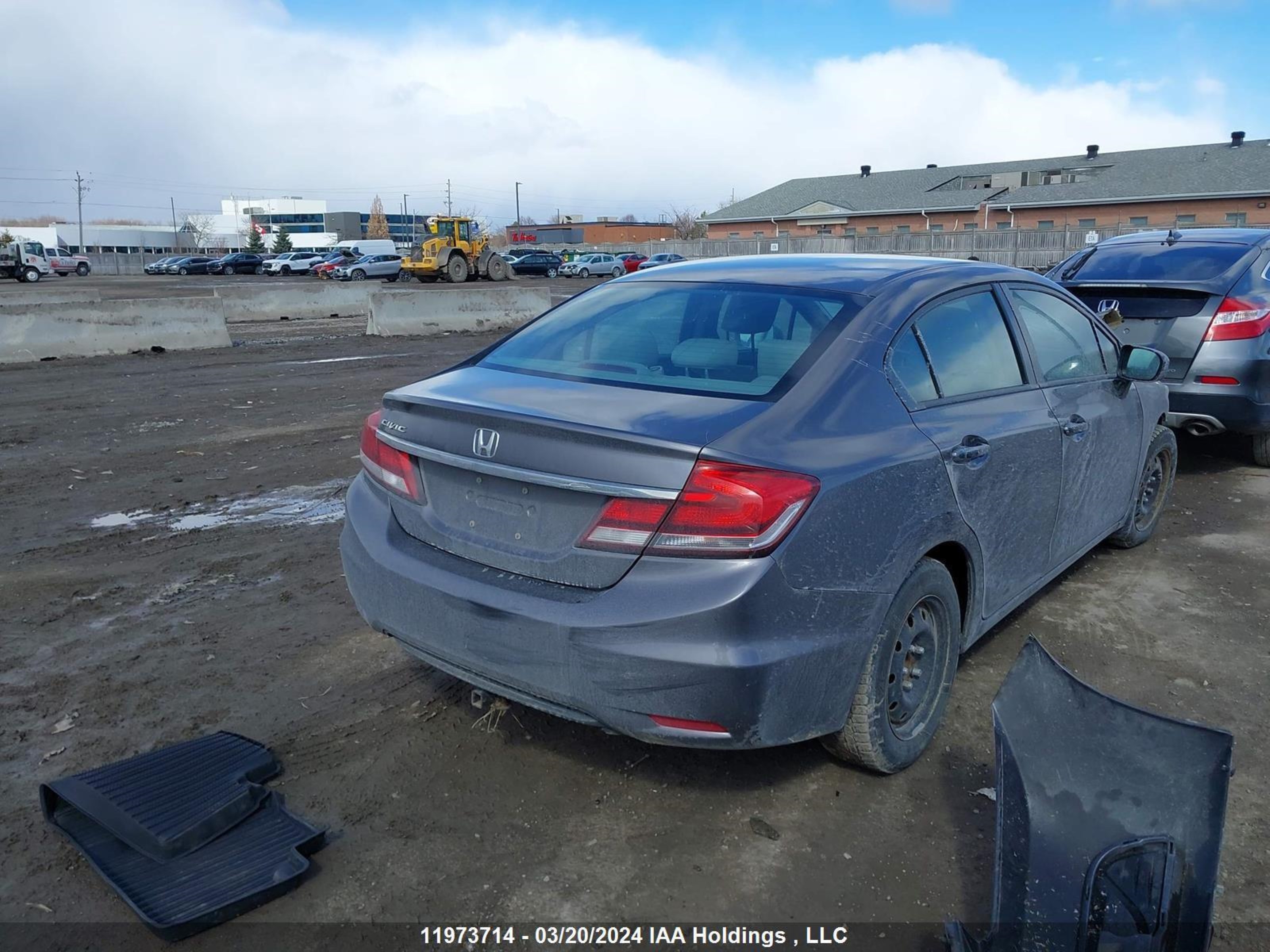 Photo 3 VIN: 2HGFB2E49EH026984 - HONDA CIVIC 