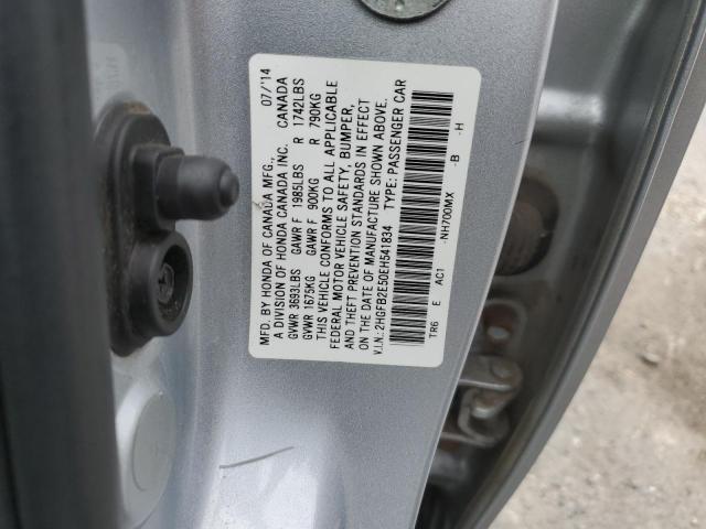 Photo 11 VIN: 2HGFB2E50EH541834 - HONDA CIVIC 