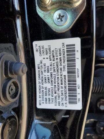 Photo 12 VIN: 2HGFB2E54EH545448 - HONDA CIVIC LX 