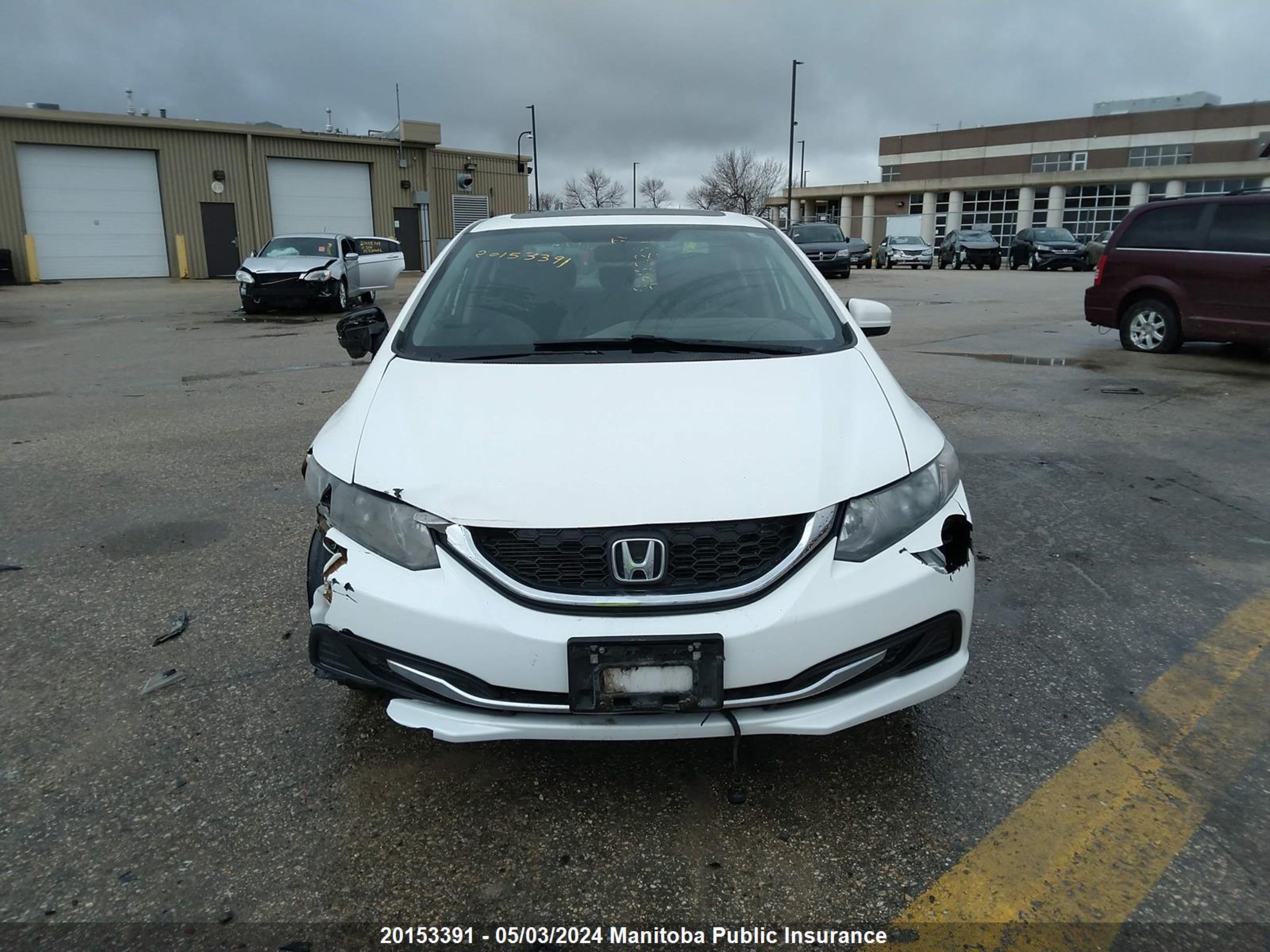 Photo 11 VIN: 2HGFB2E54FH030645 - HONDA CIVIC 