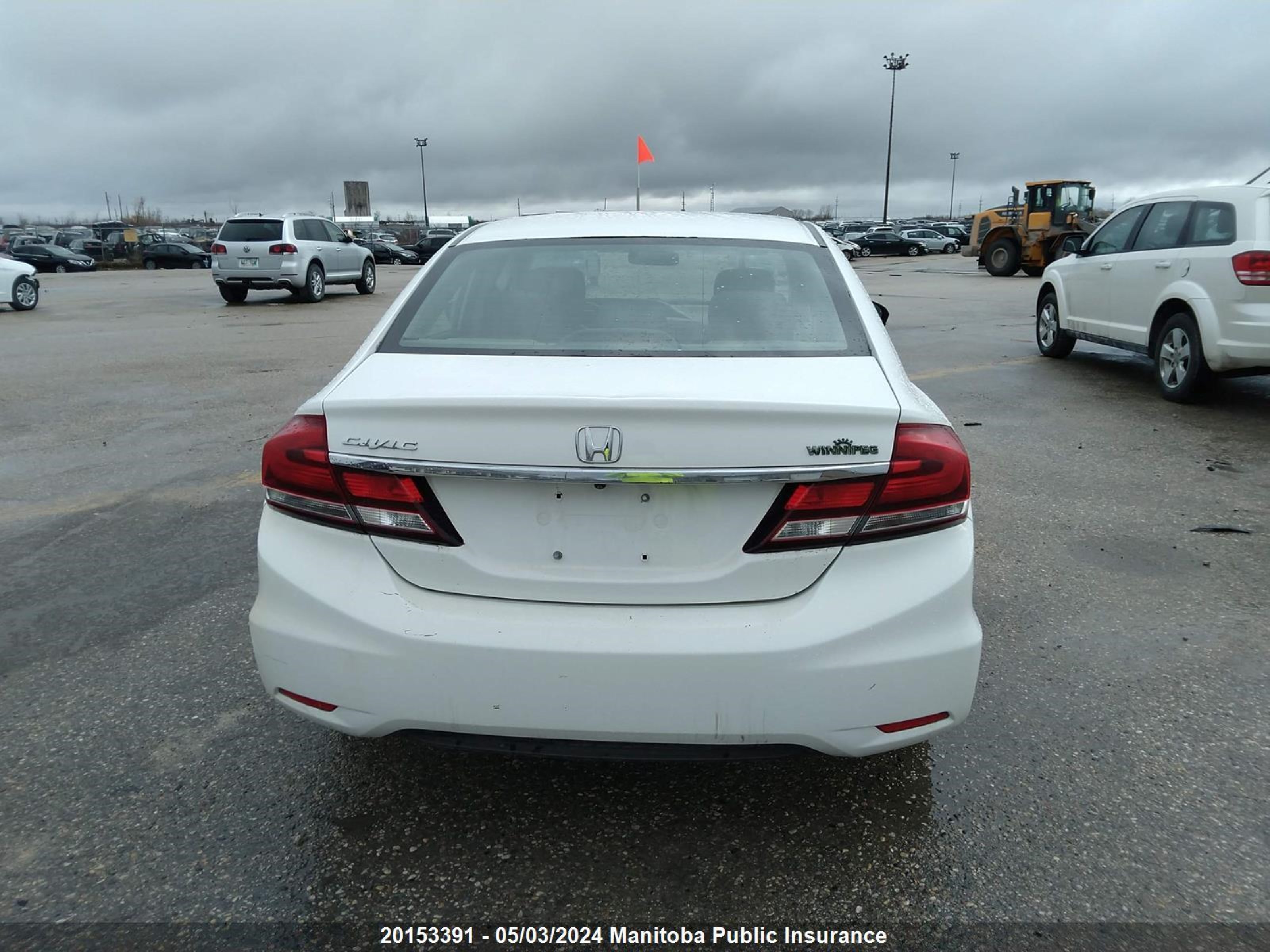 Photo 15 VIN: 2HGFB2E54FH030645 - HONDA CIVIC 