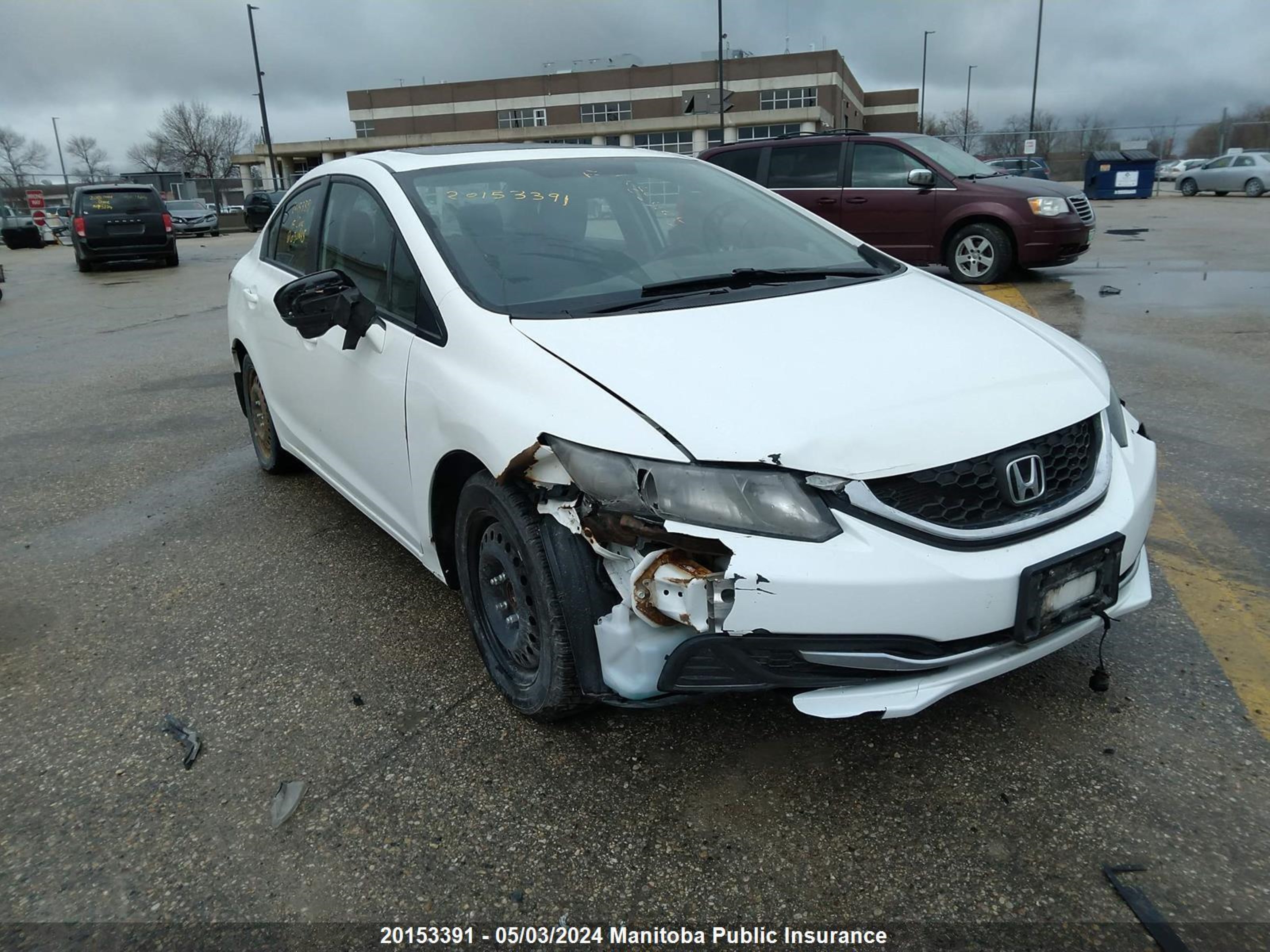 Photo 5 VIN: 2HGFB2E54FH030645 - HONDA CIVIC 