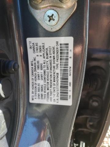 Photo 11 VIN: 2HGFB2E55CH579458 - HONDA CIVIC 