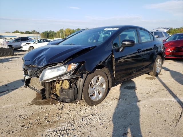 Photo 1 VIN: 2HGFB2E55EH540582 - HONDA CIVIC LX 