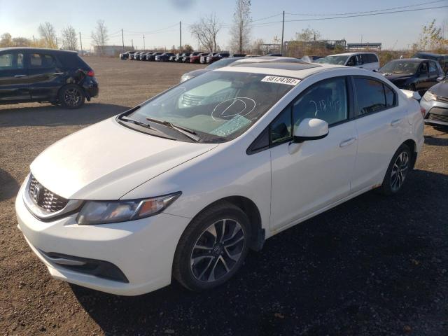 Photo 1 VIN: 2HGFB2E56DH034922 - HONDA CIVIC LX 