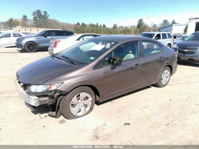 Photo 1 VIN: 2HGFB2E56FH504434 - HONDA CIVIC SEDAN 