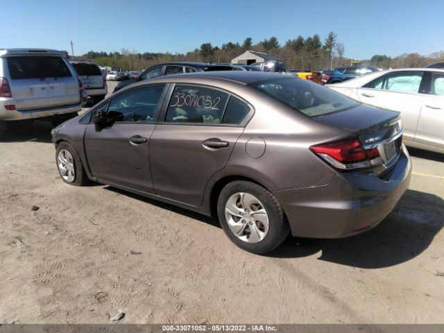 Photo 2 VIN: 2HGFB2E56FH504434 - HONDA CIVIC SEDAN 