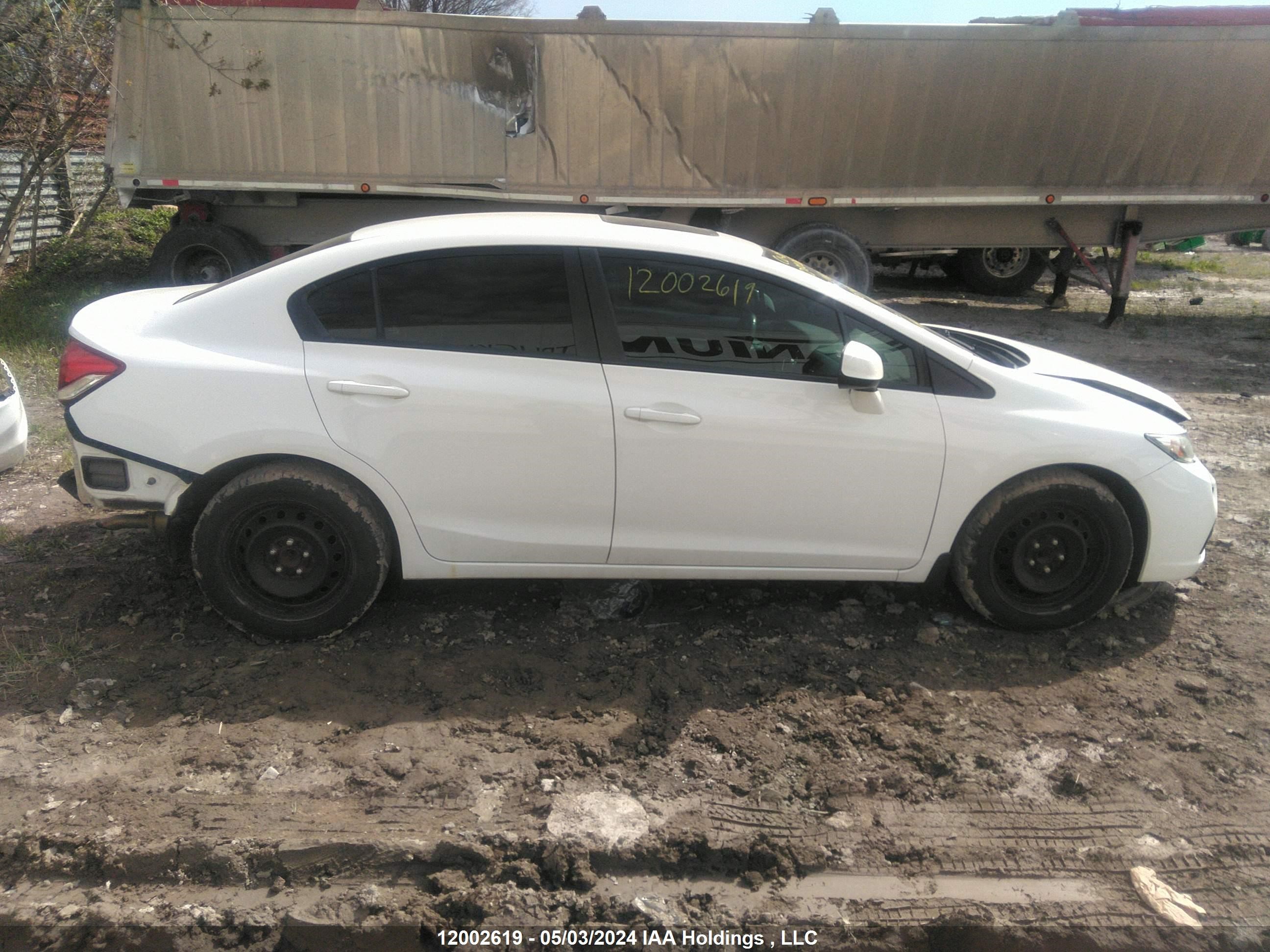 Photo 12 VIN: 2HGFB2E58DH007561 - HONDA CIVIC 