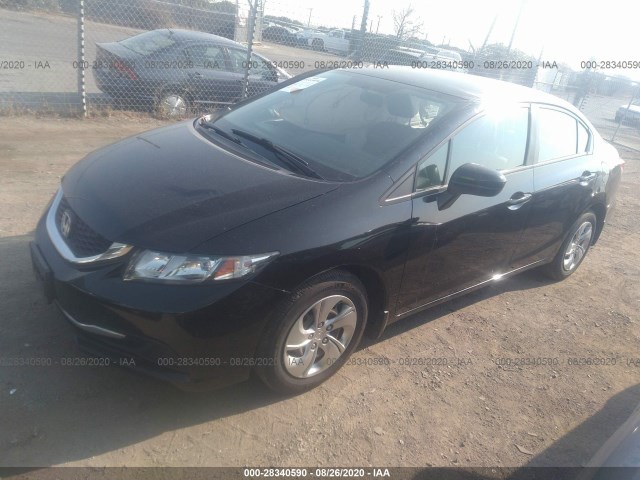 Photo 1 VIN: 2HGFB2E58FH502605 - HONDA CIVIC SEDAN 