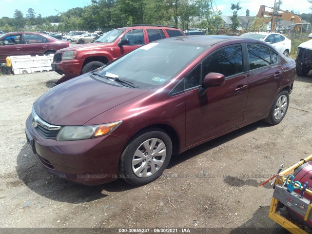 Photo 1 VIN: 2HGFB2E59CH514967 - HONDA CIVIC SDN 