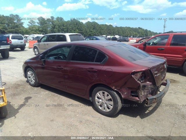 Photo 2 VIN: 2HGFB2E59CH514967 - HONDA CIVIC SDN 