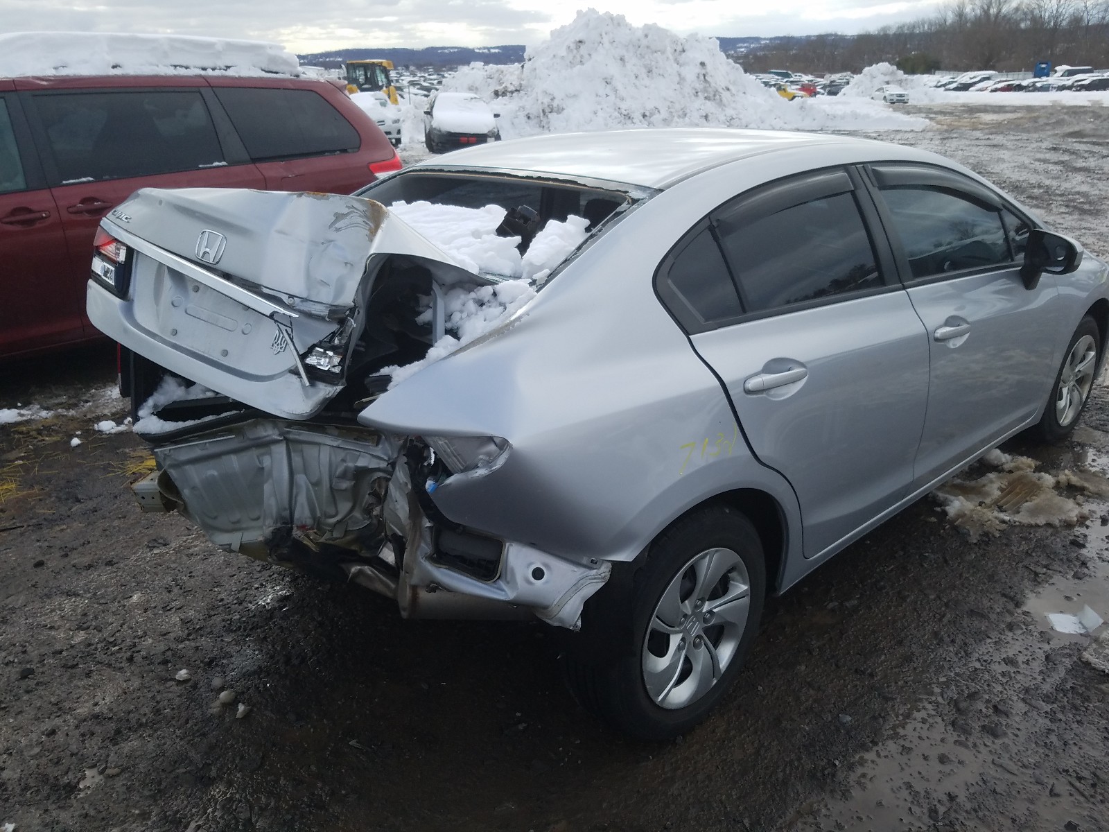 Photo 3 VIN: 2HGFB2E5XEH545468 - HONDA CIVIC LX 