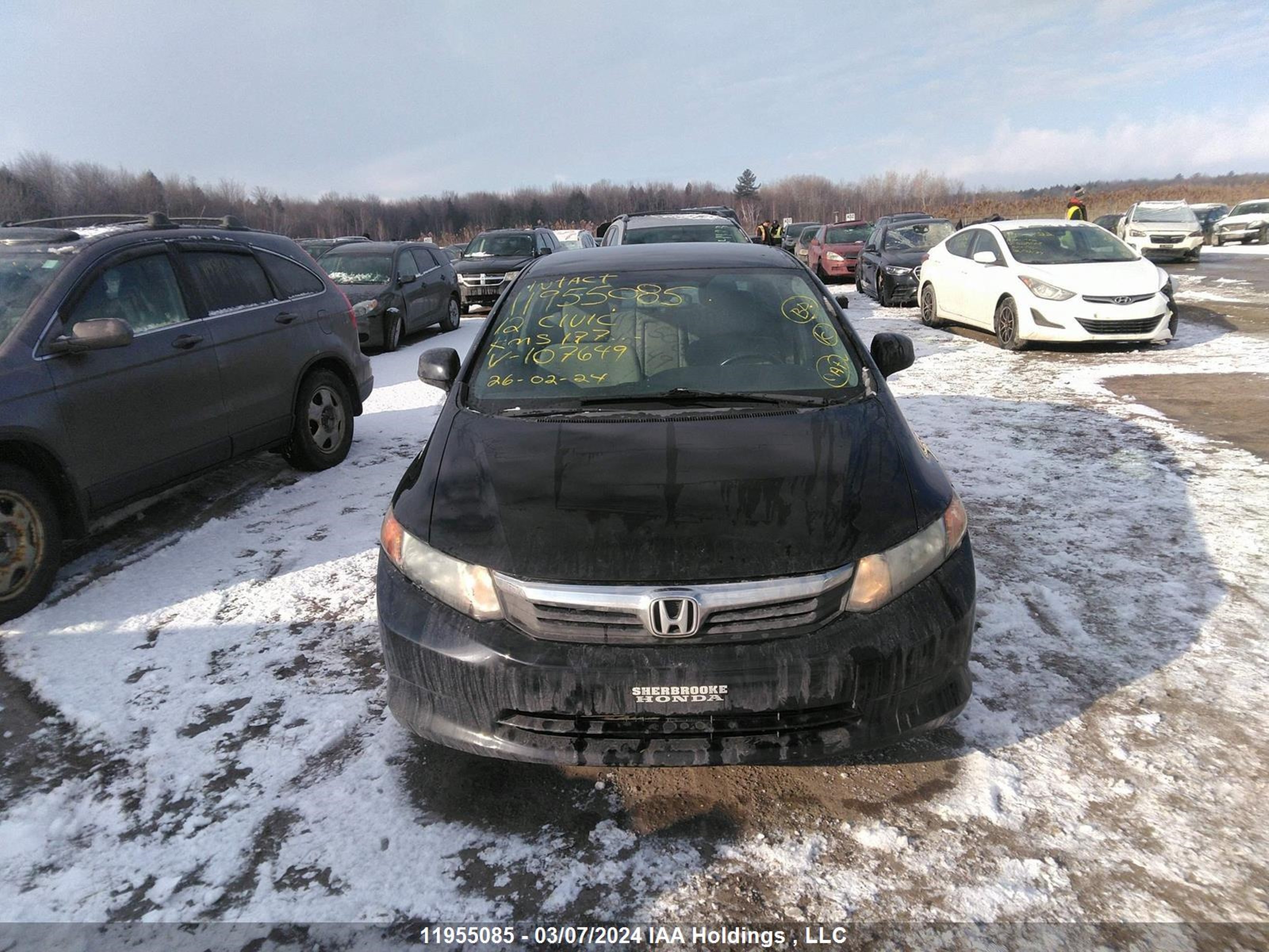 Photo 11 VIN: 2HGFB2F41CH107649 - HONDA CIVIC 