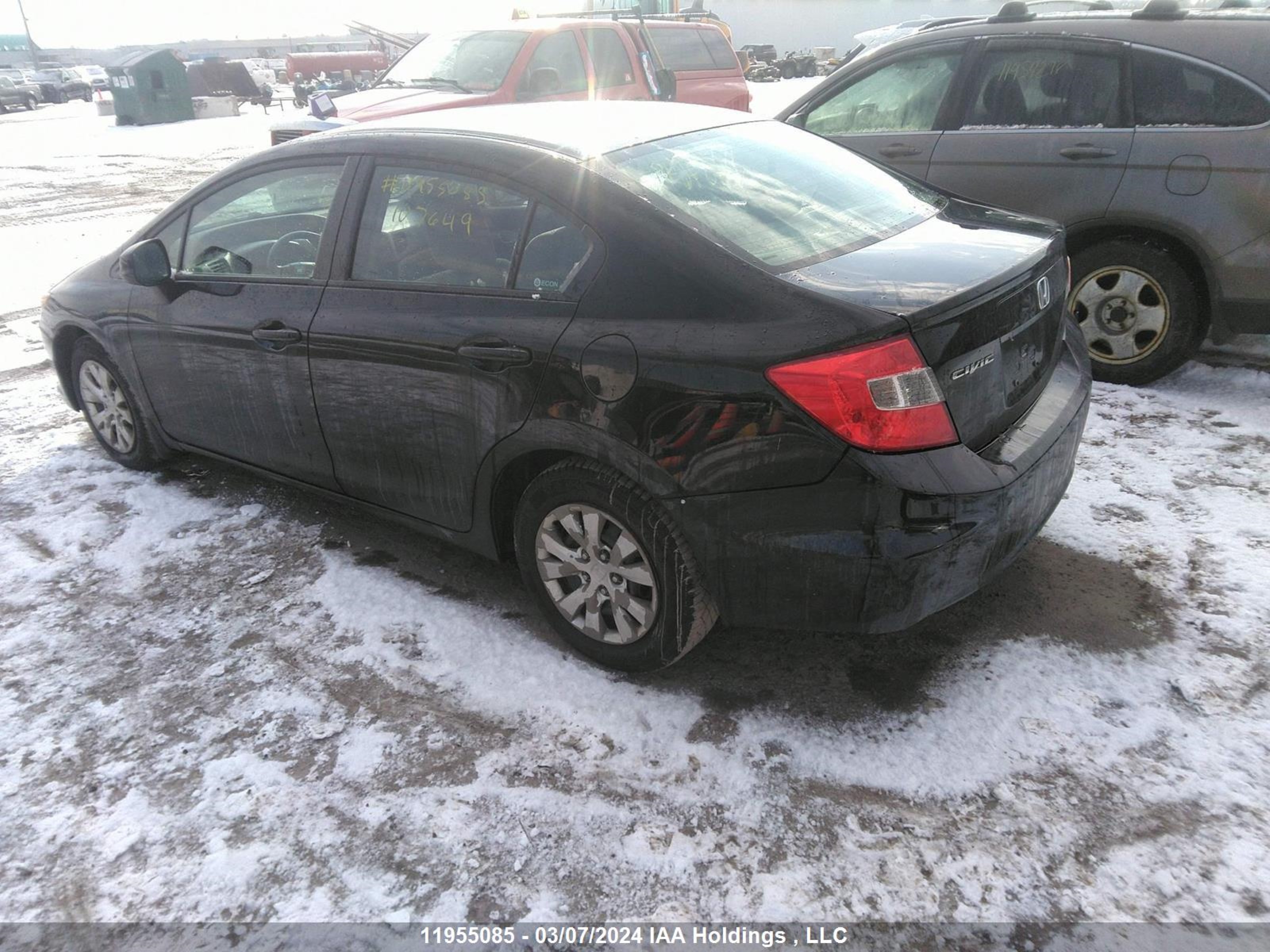 Photo 2 VIN: 2HGFB2F41CH107649 - HONDA CIVIC 