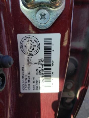 Photo 11 VIN: 2HGFB2F41FH031953 - HONDA CIVIC 