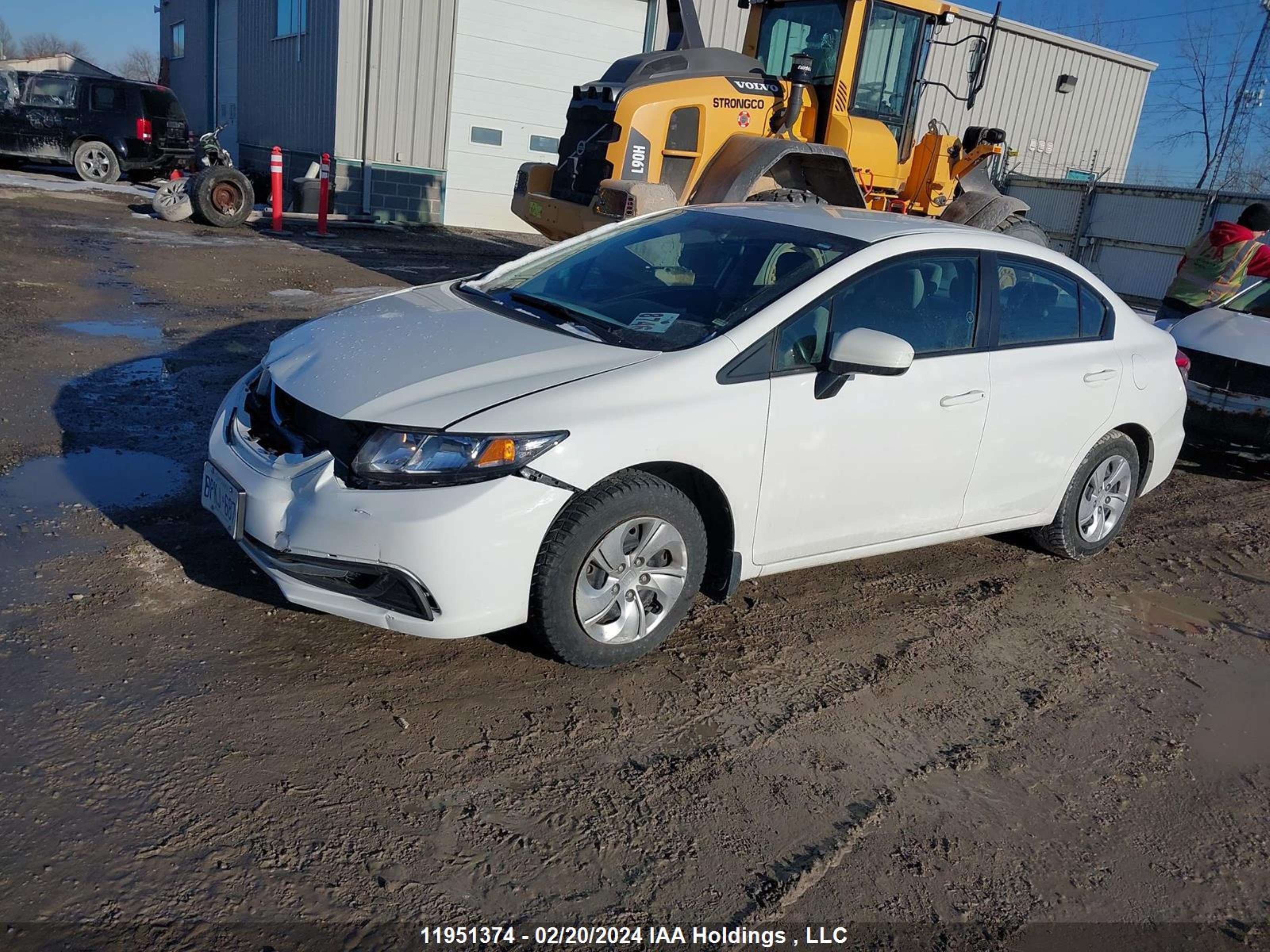 Photo 1 VIN: 2HGFB2F42EH014139 - HONDA CIVIC 