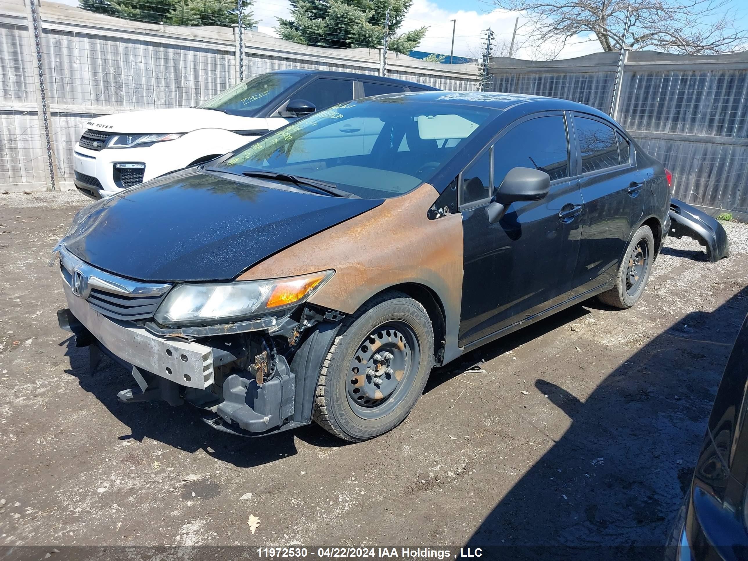 Photo 1 VIN: 2HGFB2F43CH050063 - HONDA CIVIC 