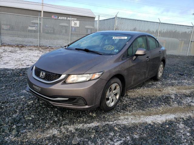 Photo 1 VIN: 2HGFB2F43DH009563 - HONDA CIVIC LX 