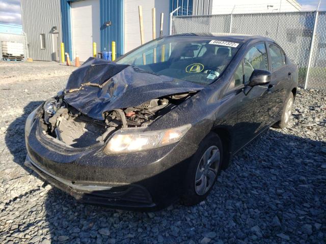 Photo 1 VIN: 2HGFB2F43DH029764 - HONDA CIVIC LX 