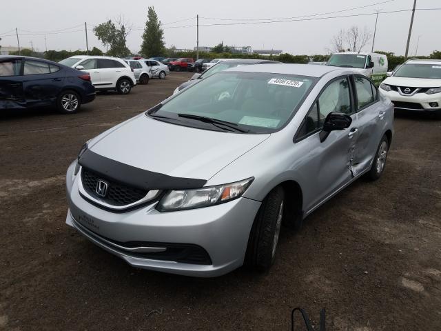 Photo 1 VIN: 2HGFB2F43EH016384 - HONDA CIVIC LX 